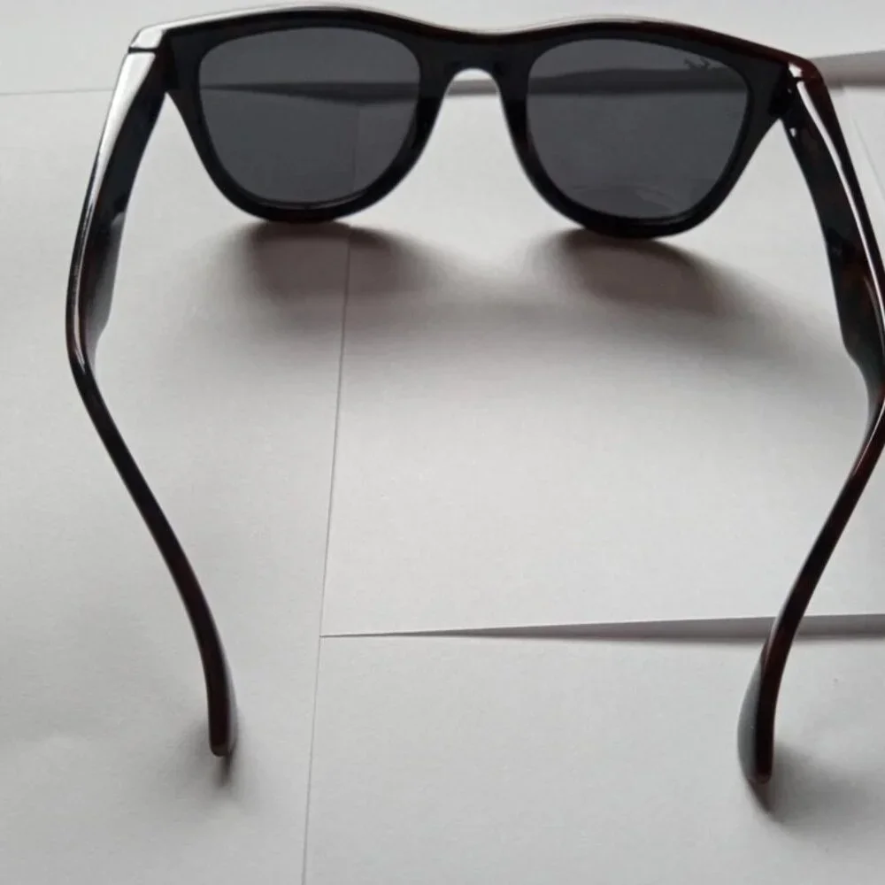 Ray-Ban Jr Wayfarer's Tinted Lens Sunglasses Tortoise Shell, Brown Kids Pet Size